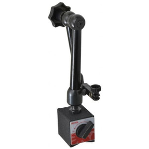 SPI Magnetic Base Indicator Holder with Articulating Arm, 13-3/8" Arm Length, 180 lbs. Magnetic Pull, 2.36" x 2" x 2.17" - 14-239-8