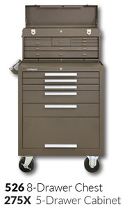 Kennedy 275X 27" 5-Drawer Roller Cabinet Combinations