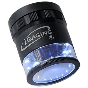 iGaging 10x Pocket Optical Comparator with #2 Lens - 36-LED10 iGaging 10x Pocket Optical Comparator with #2 Lens - 36-LED10