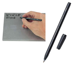 Chemical Etching Pen, For Use On Heavy Metals, Stainless Steel, Iron, Copper, Brass, Nickel, Tin And Lead - 97-470-9 Chemical Etching Pen, For Use On Heavy Metals, Stainless Steel, Iron, Copper, Brass, Nickel, Tin And Lead - 97-470-9