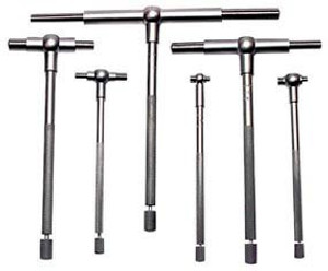 Brown & Sharpe 599-591-20 Telescoping Hole Gage Set, 6 Piece Set 5/16" to 6" - 10-121-2