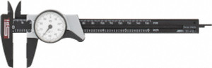 SPI Swiss Made Plastic Dial Caliper 0-6", Tough As Steel, Super Polymid, 60% Fiberglass, Corrosion Resistant - 30-412-1