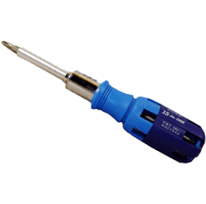 Lutz Ratchet Screwdriver, 15 In-One - 21000